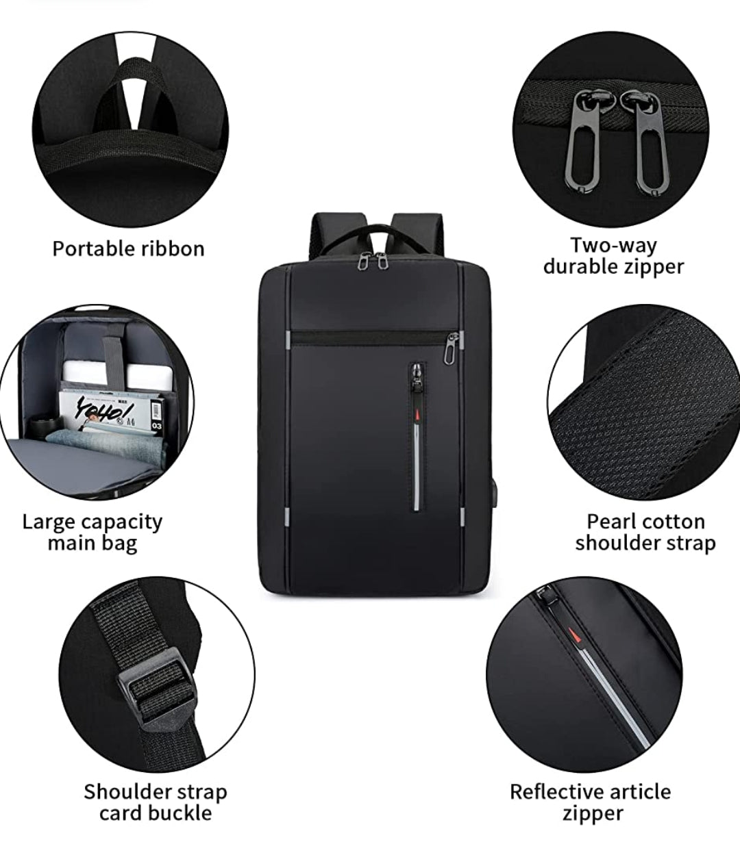 Sleek Classic Backpack For Boys