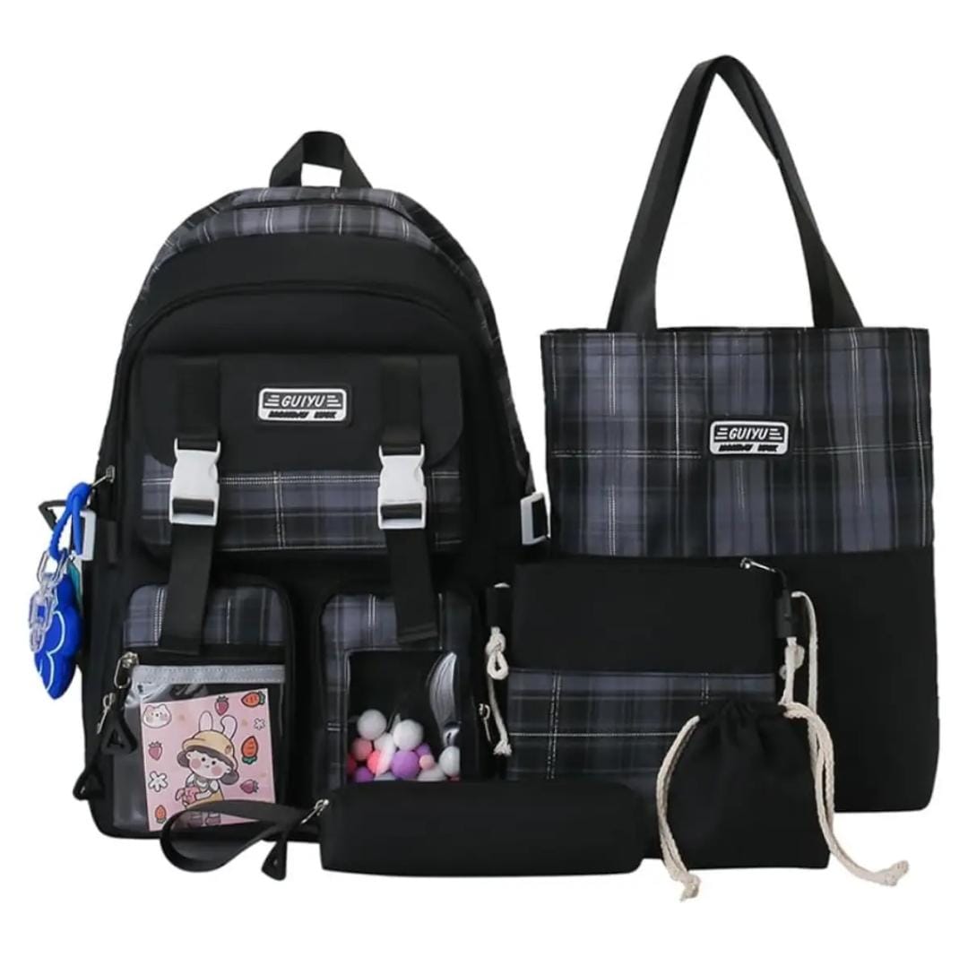 4 Pieces Backpack Set For Girls