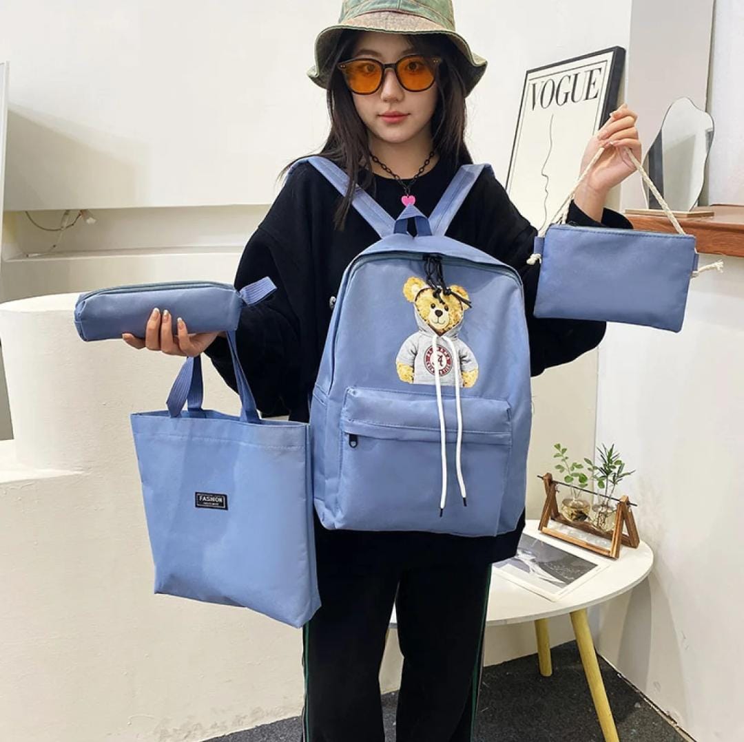 4 Pieces Backpack Set For Girls