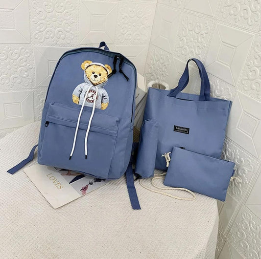 4 Pieces Backpack Set For Girls