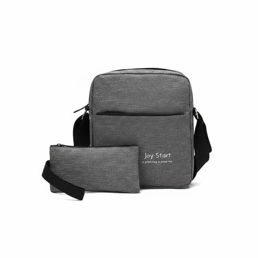 2 PCs - Premium Quality Trendy chest sling set bag for men & women's