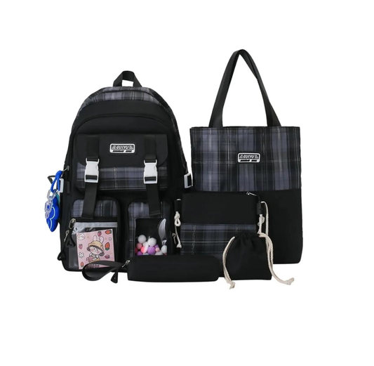 4 Pieces Backpack Set For Girls